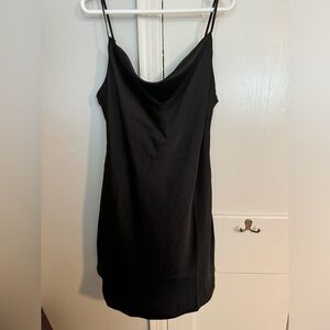 Mini slip dress